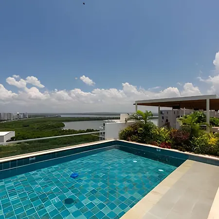 Lujoso Con Jacuzzi - Dominique Apartamento Cartagena